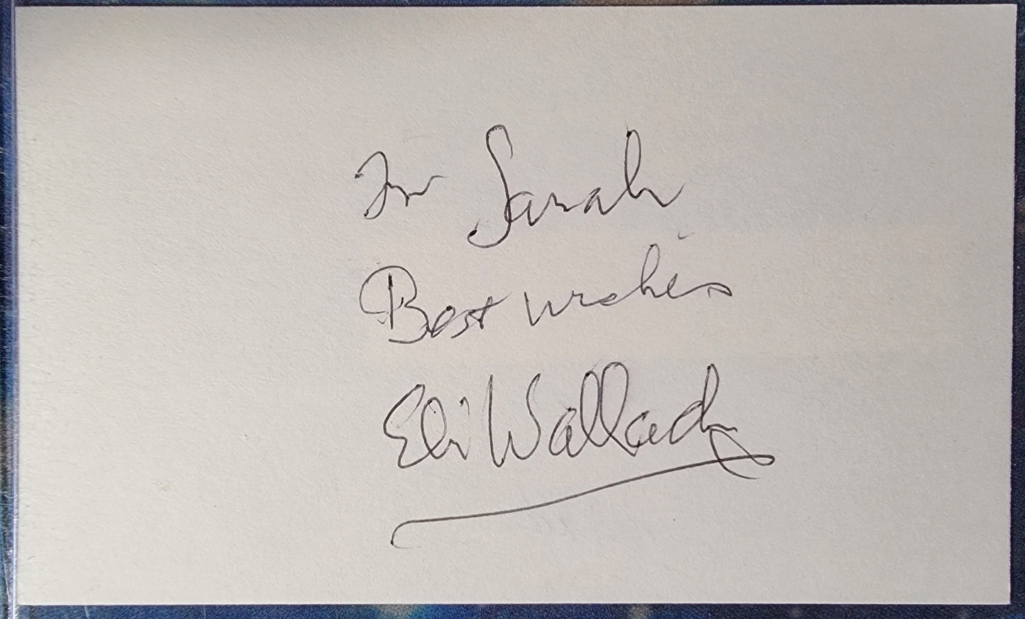 Eli Wallach