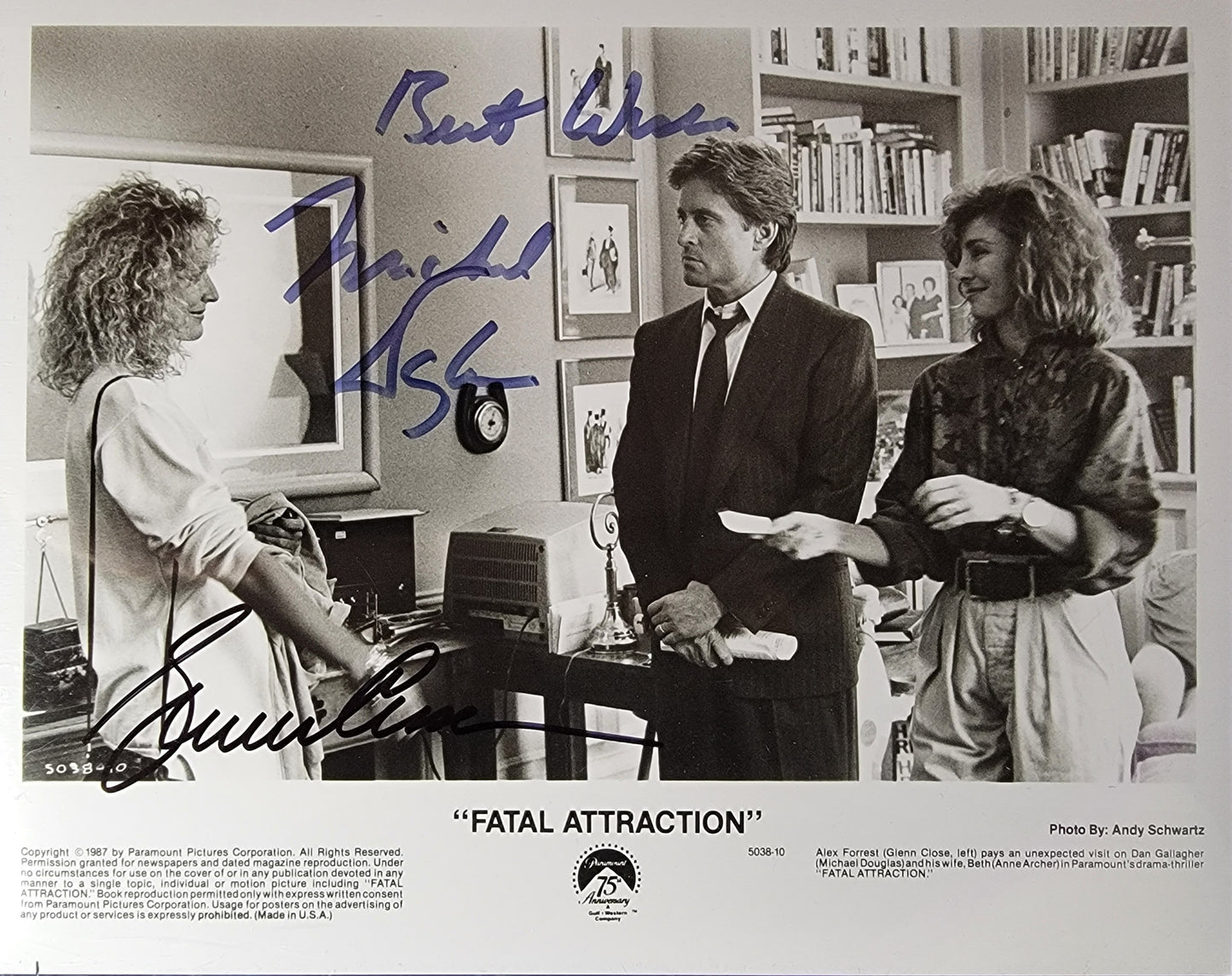 Glenn Close & Michael Douglas