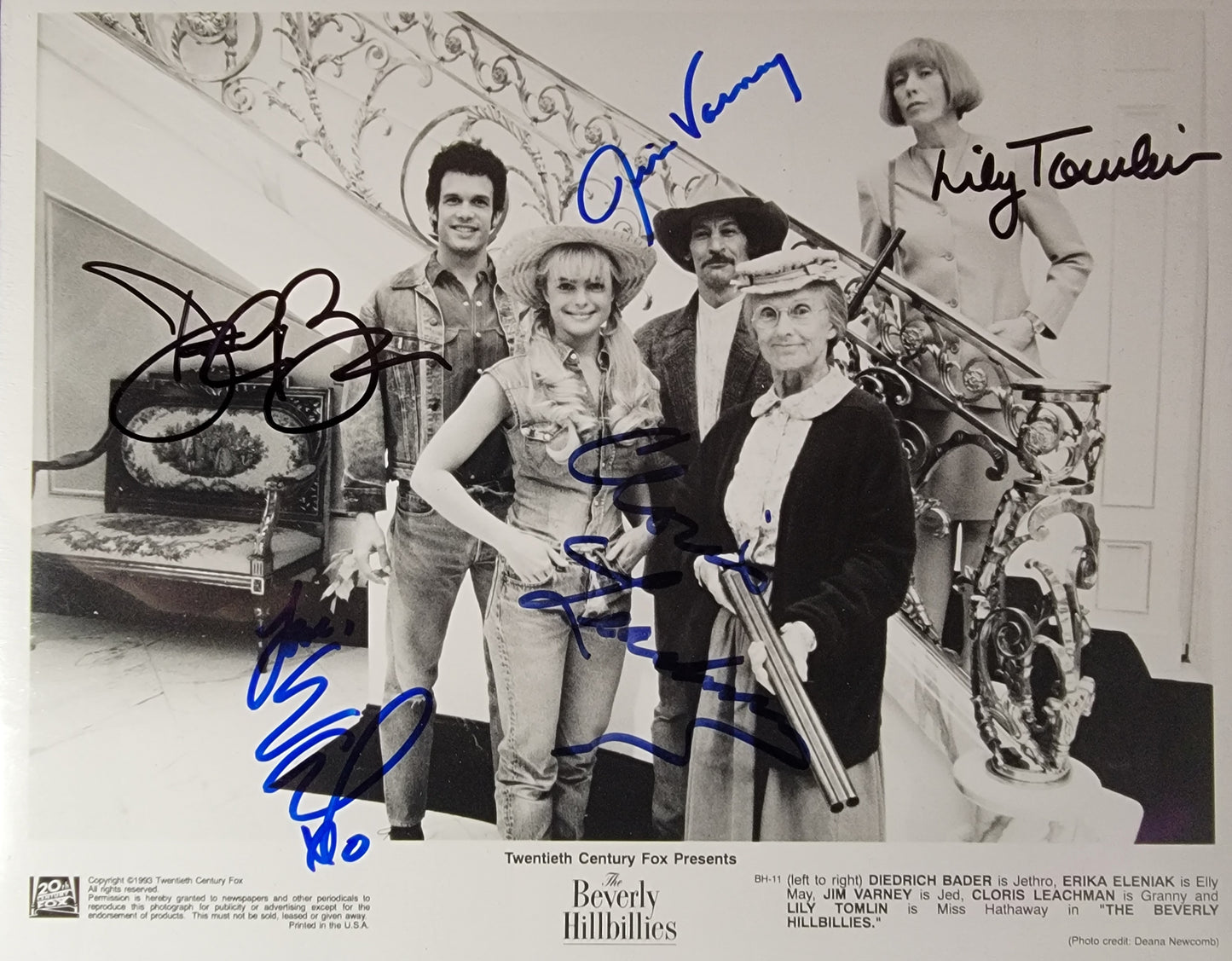 Jim Varney, Cloris Leachman, Diedrich Bader, Erika Eleniak & Lily Tomlin