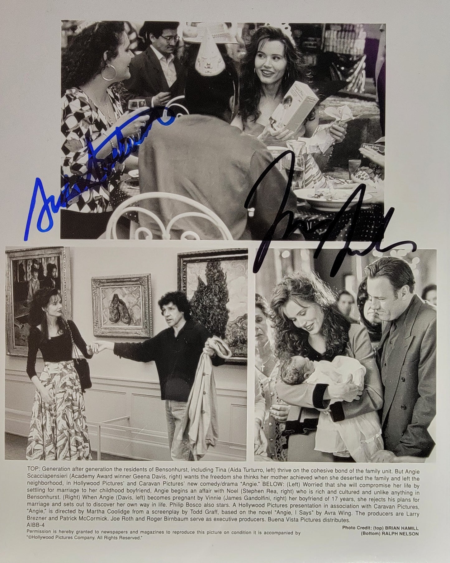James Gandolfini & Aida Turturro