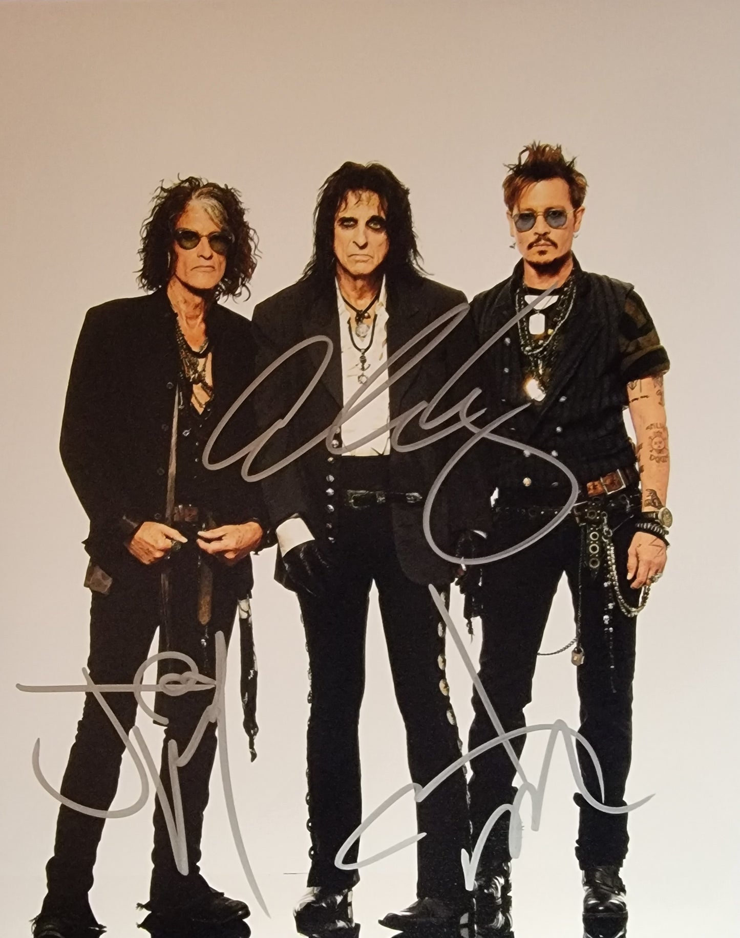 Joe Perry, Alice Cooper & Johnny Depp