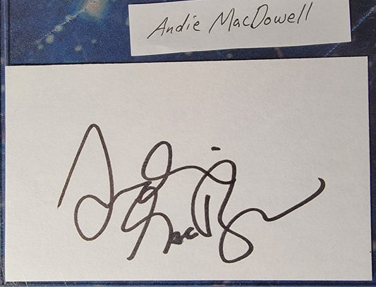 Andie MacDowell