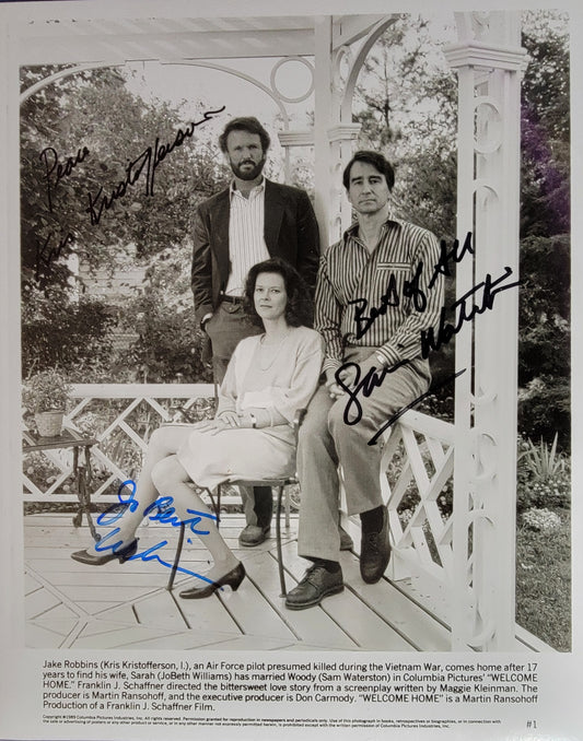 Kris Kristofferson, JoBeth Williams & Sam Waterston