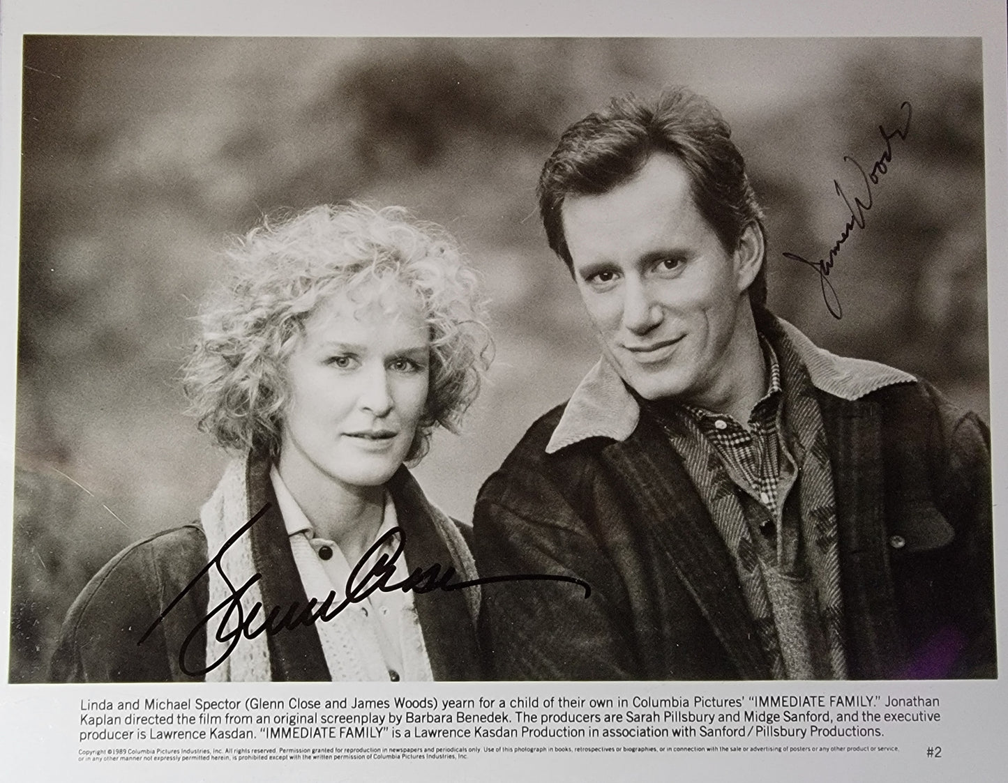 Glenn Close & James Woods