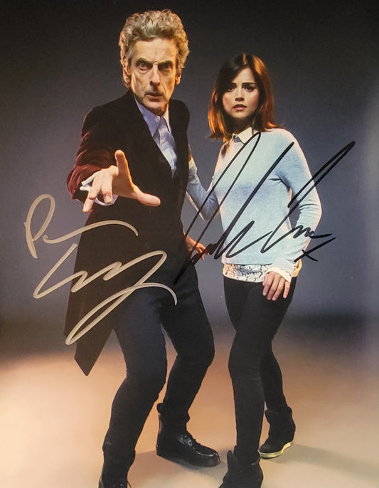 Peter Capaldi & Jenna Coleman