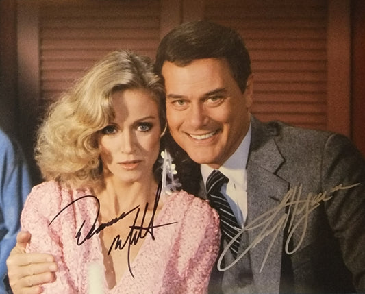 Larry Hagman & Donna Mills
