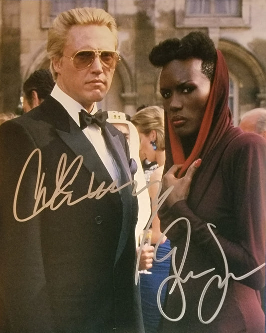 Christopher Walken & Grace Jones