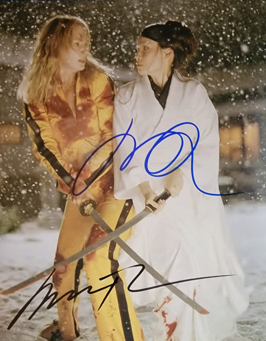 Uma Thurman & Lucy Liu