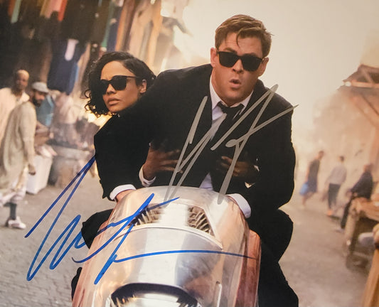 Tessa Thompson & Chris Hemsworth