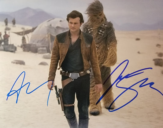 Alden Ehrenreich & Joonas Suotamo