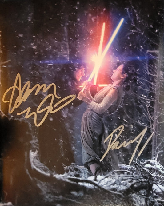 Daisy Ridley & Adam Driver