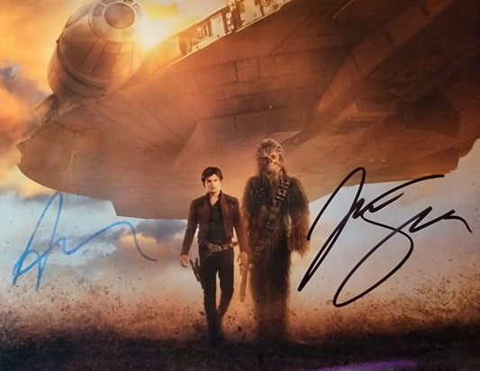 Alden Ehrenreich & Joonas Suotamo